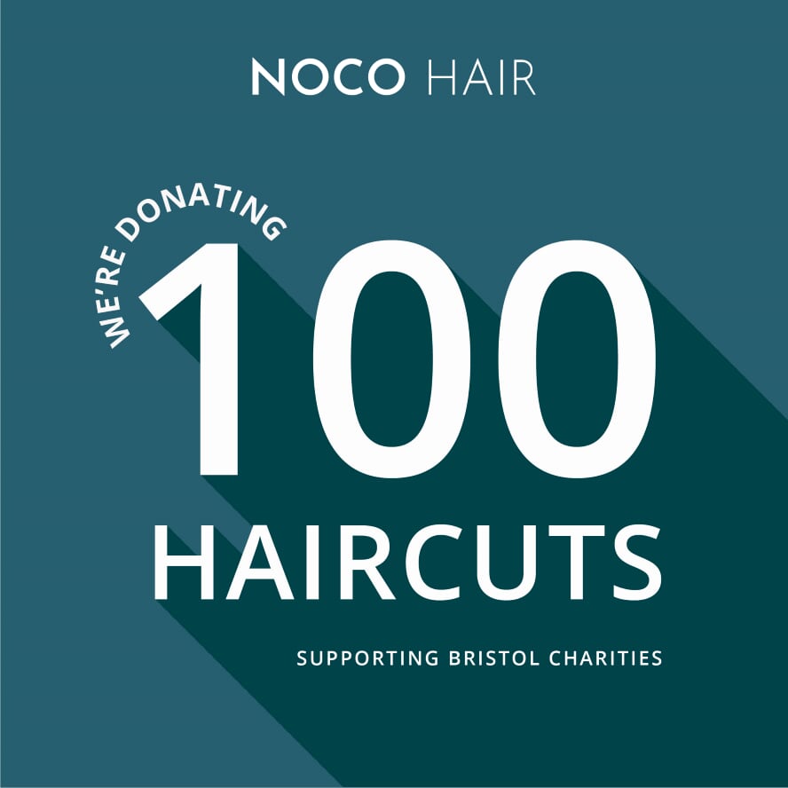 Bristol salon NOCO Hair gift 100 hair cuts